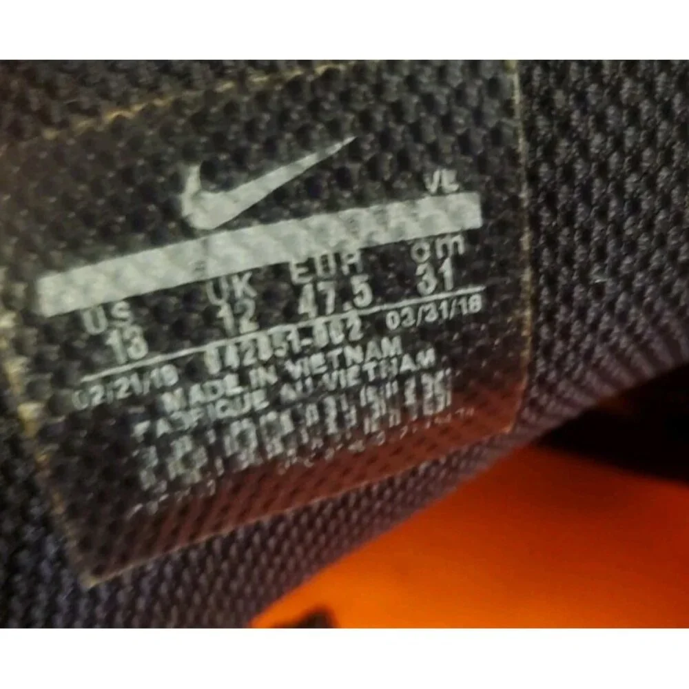 Nike Zoom Pegasus 35 Sneakers Men’s Size 13‎ Black